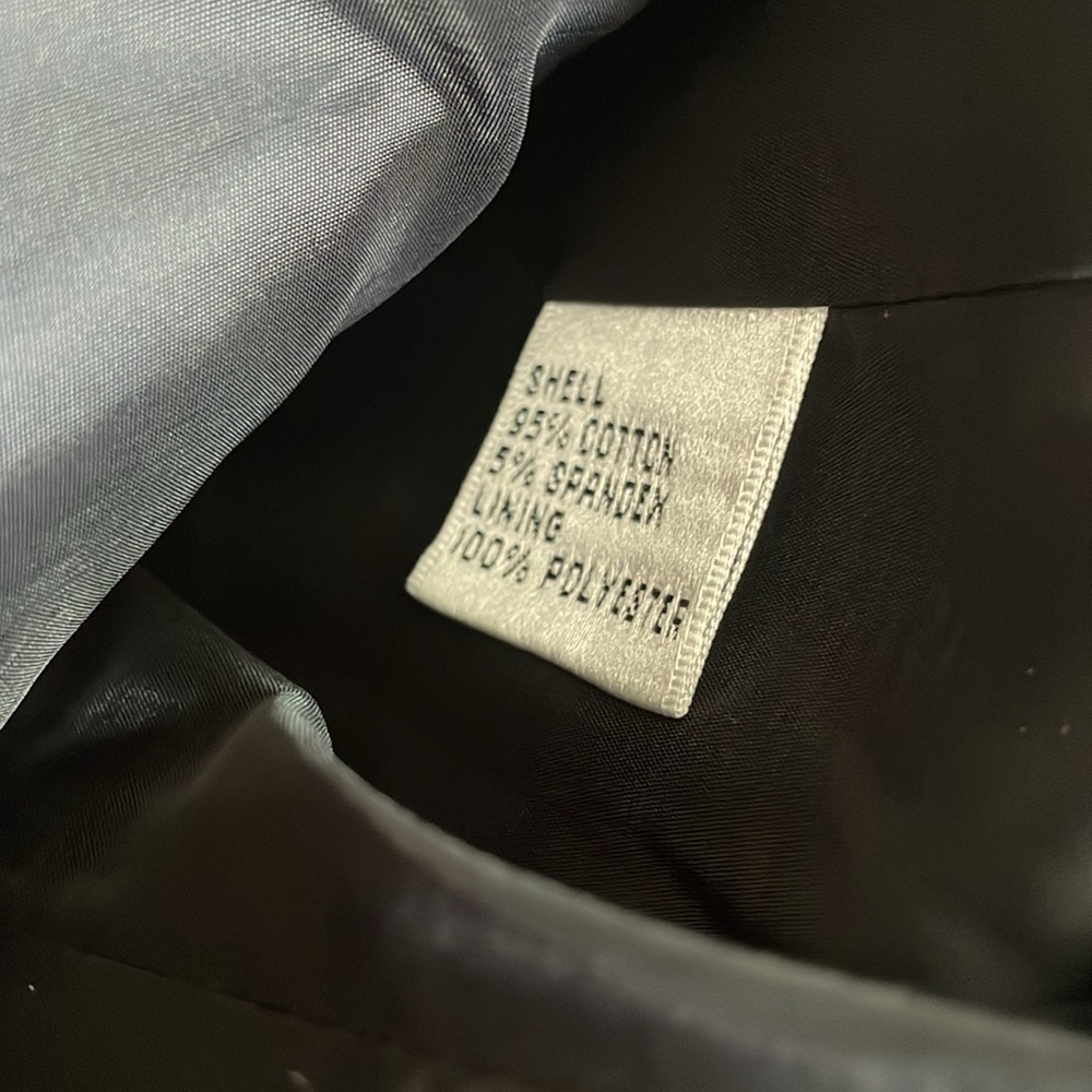 Talbots black cropped jacket 6p - Picture 7 of 8